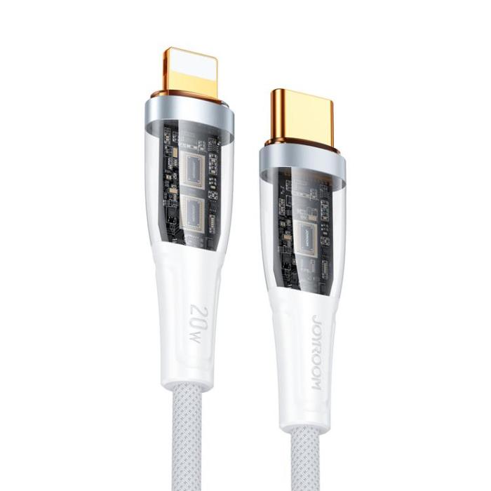 Joyroom - Joyroom Fast USB-C till Lightning kabel 20W 1.2m - Vit