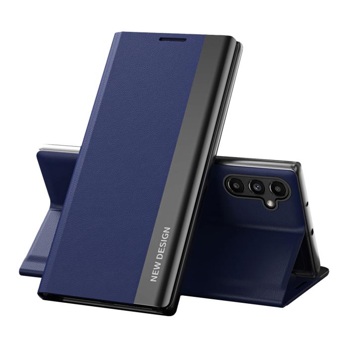 OEM - Galaxy A13 5G/A04s 4G Fodral Sleep Pro Flip - Blå