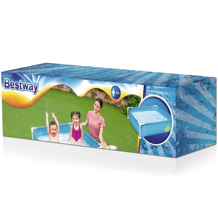 UTGATT1 - BESTWAY My First Frame Pool 1.22m x 1.22m x 30.5cm
