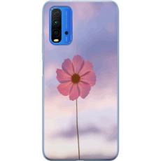 iSecrets - Mobilskal till Xiaomi Redmi Note 9 4G med Rosa blomma