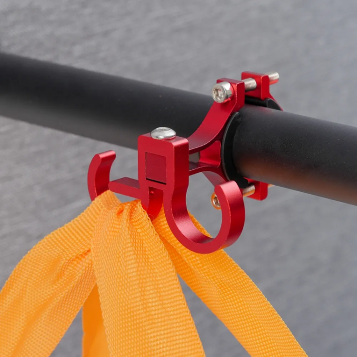 OEM - Cykel/Skoter Shopping Handle Hook Aluminum - Röd