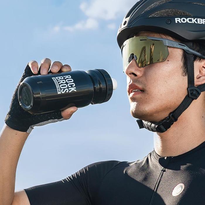Rockbros - Rockbros Cykelflaska 600 ml 35210066001- Svart