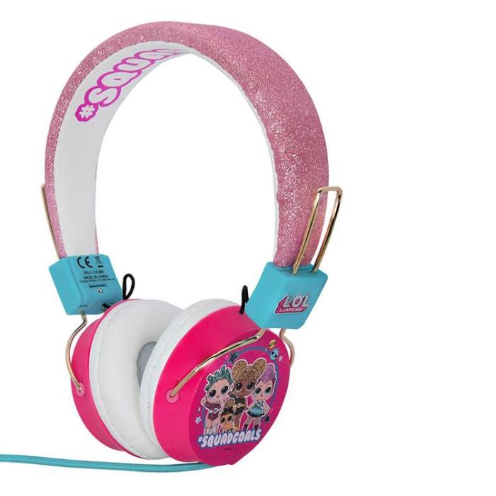 UTGATT1 - LOL Hörlurar On-Ear 100dB Squadgoals - Rosa