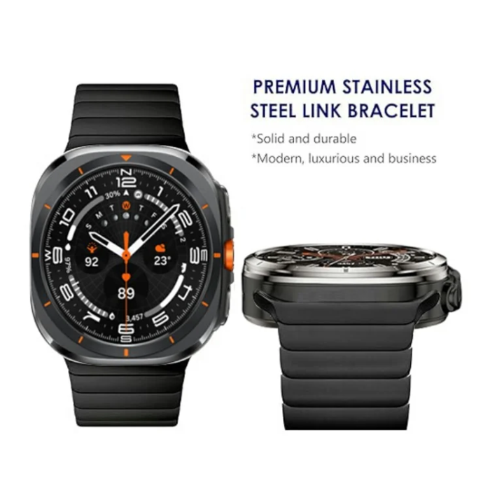Ringke - Galaxy Watch Ultra (47mm) Armband Stainless Steel - Svart