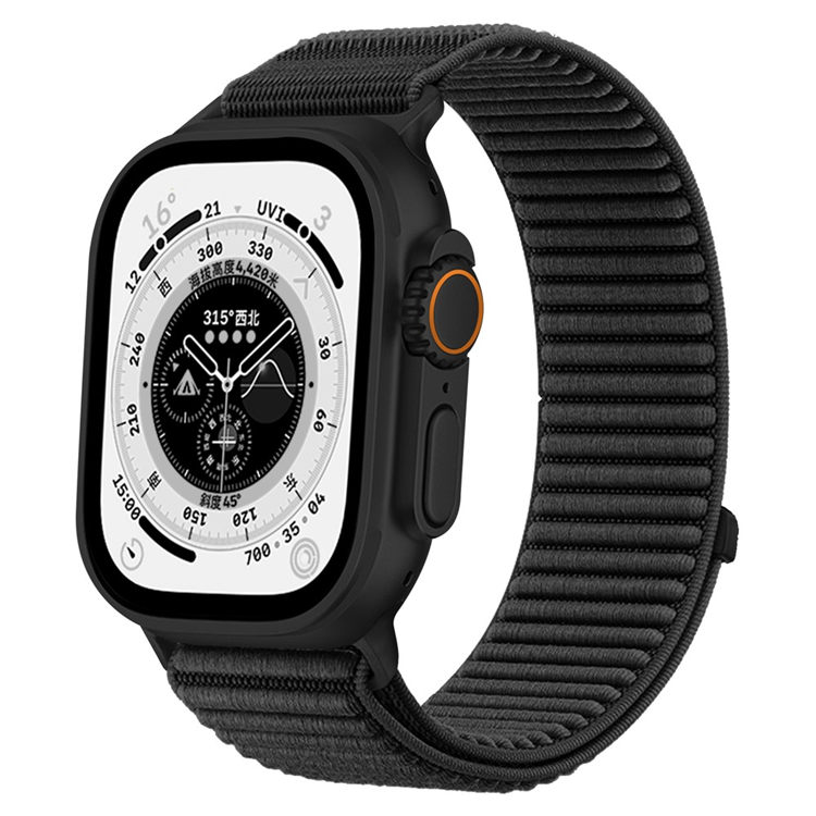 Apple Watch 4/5/6/7/8/9/10/SE (38/40/41/42mm) Armband Nylon | 5123 | AlltMobil