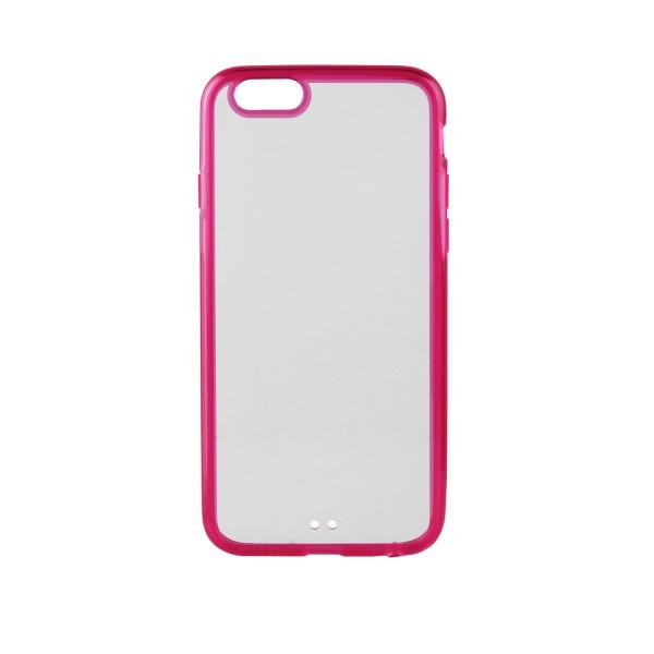 Xqisit iPlate Odet Skal till iPhone 6 / 6S - Rosa/Transparent | 2353 | AlltMobil