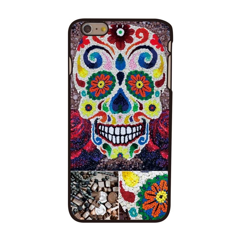 BaksideSkal till Apple iPhone 6(S) Plus - Flowered Skull | 2353 | AlltMobil