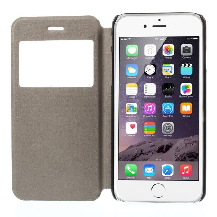 OEM - MobilFodral med fönster till Apple iPhone 6 / 6S - EiffelTornet
