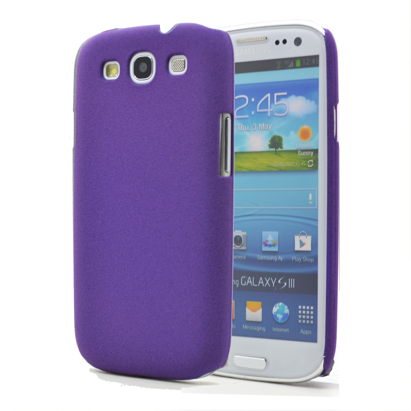 Baksidesskal till Samsung Galaxy S3 i9300 - Sand - Lila | 2353 | AlltMobil