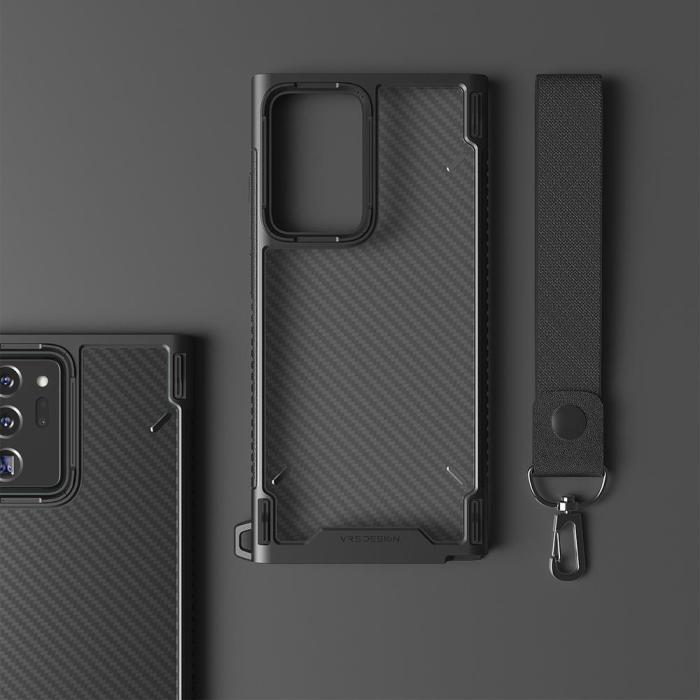 VERUS - VRS DESIGN Crystal Mixx Pro Skal Galaxy Note 20 Ultra - Svart