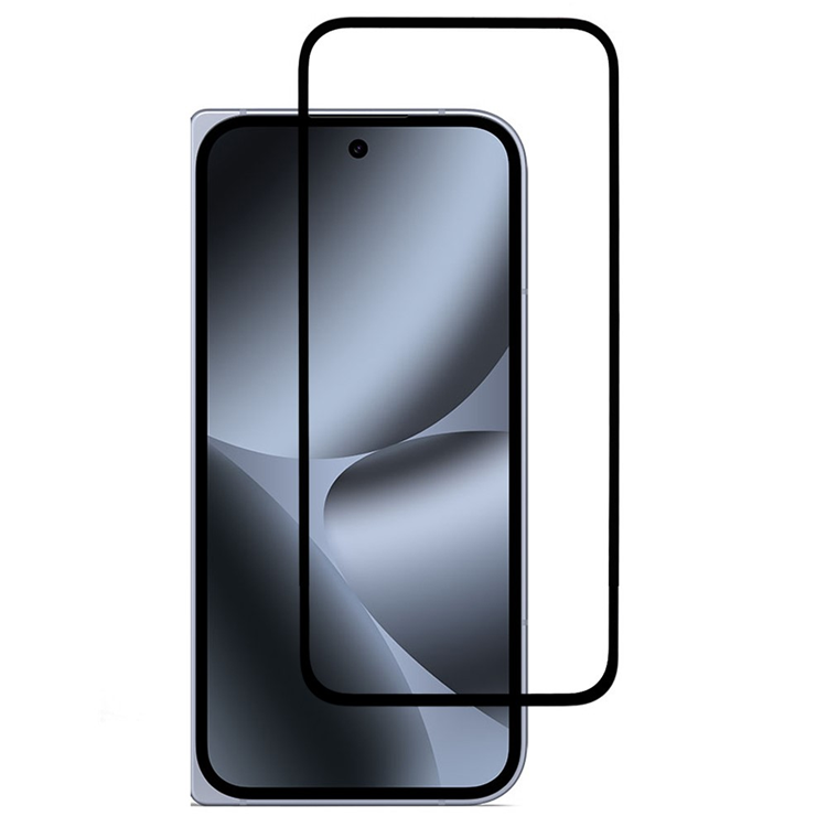 Google Pixel 10 Pro Fold Härdat glas Skärmskydd Full Glue - Svart | 2353 | AlltMobil