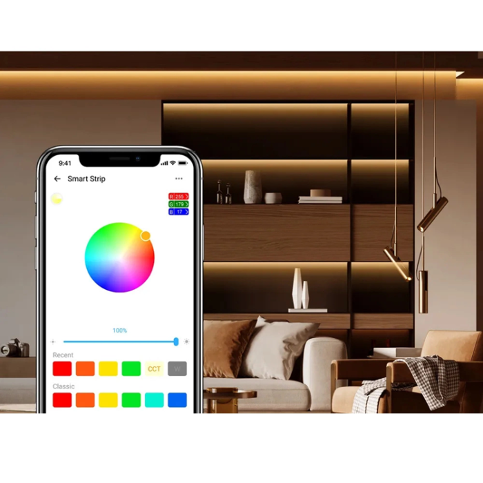 Sonoff - Sonoff L2 LED Strip Wifi Fjärrkontroll RGB 5m