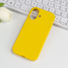A-One Brand - iPhone 17 Mobiskal Biodegradable Wheat Straw+TPU - Gul