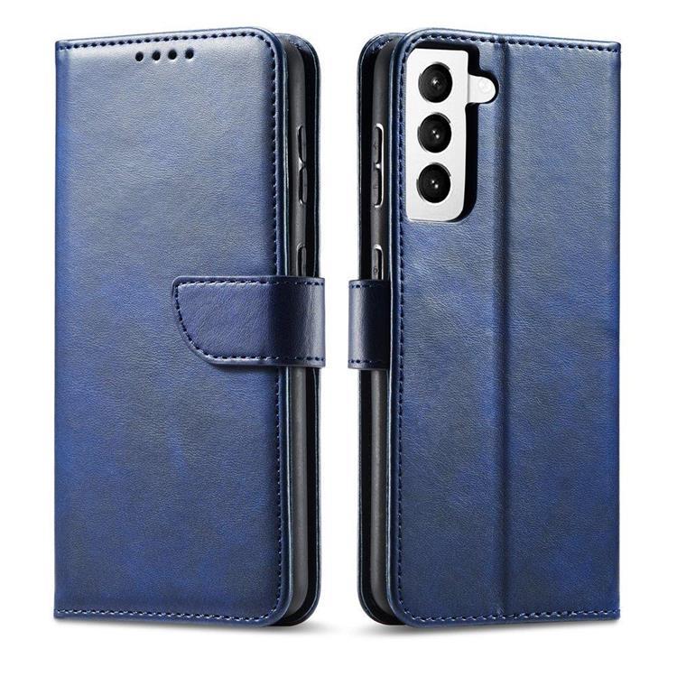 Magnet Elegant Flip Fodral Galaxy S22 Plus - Blå