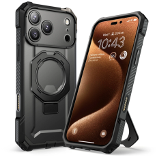SupCase - Supcase iPhone 17 Pro Max Mobilskal Magsafe Kickstand UB Grip - Svart
