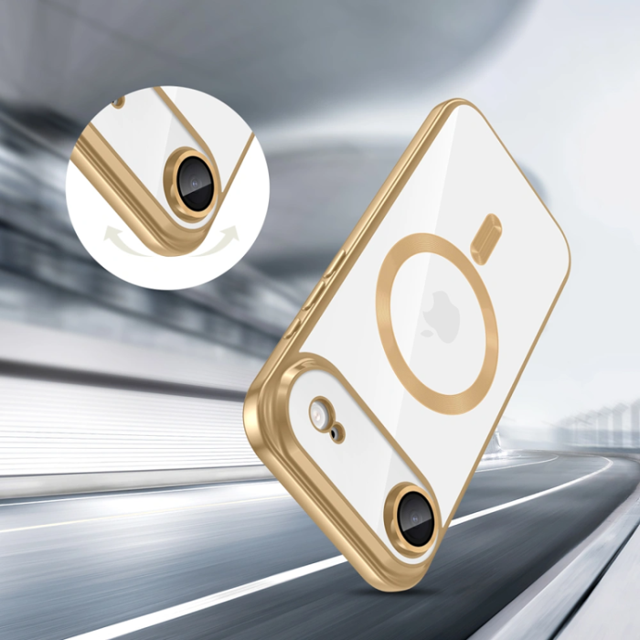 Tech-Protect - Tech-Protect iPhone 17 Air Mobilskal Magsafe Flex - Shiny Guld