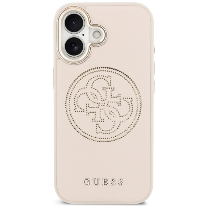 Guess - Guess Mobilskal För iPhone 17 MagSafe Perforated 4G - Rosa