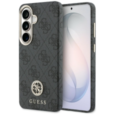 Guess - Guess Mobilskal F&ouml;r Galaxy S26 MagSafe 4G Rhinestone Round Logo