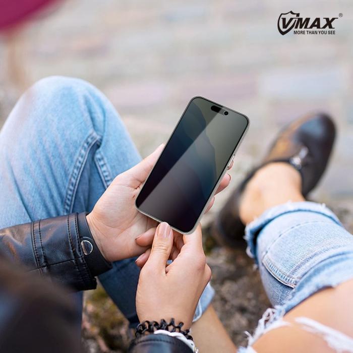 VMAX - Vmax iPhone 13 Pro Max Skyddsglas 2,5D Privacy Skärmskydd