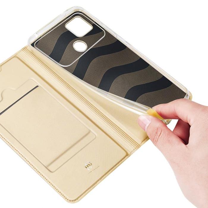 Dux Ducis - Dux Ducis Xiaomi Poco C40 Plånboksfodral Skin Series - Guld