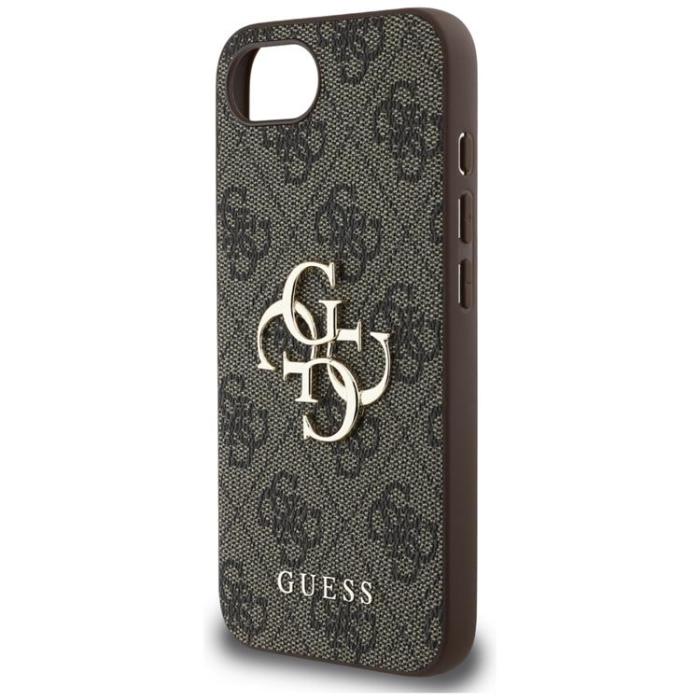 Guess - Guess iPhone 16e Mobilskal 4G Big Logo - Brun