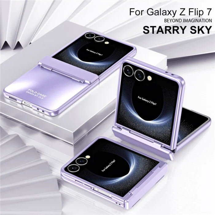 A-One Brand - Galaxy Z Flip 7 Mobilskal Electroplating - Lila