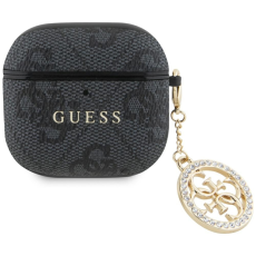 Guess - Guess AirPods 4 Skal 4G Strass Charm