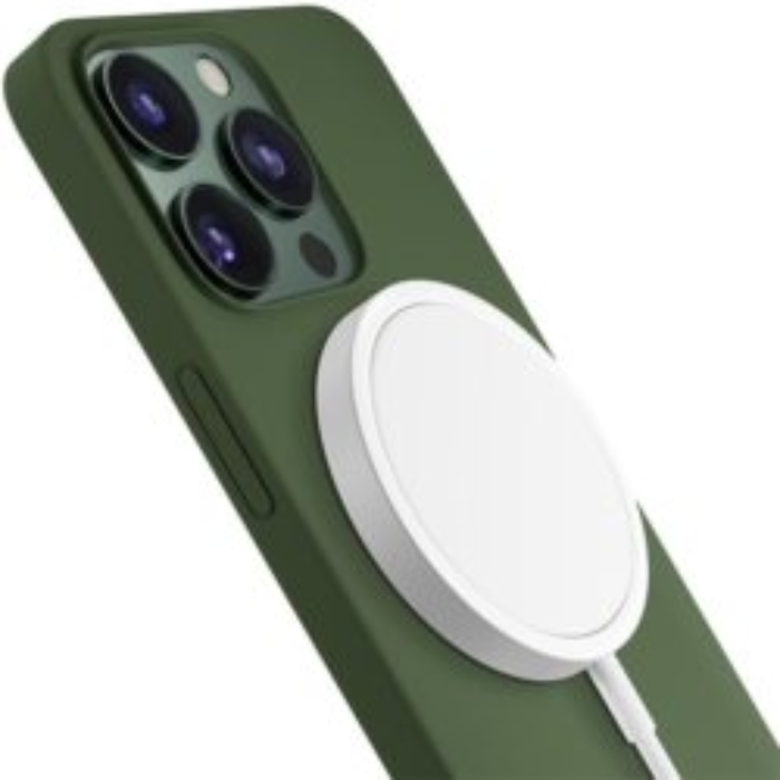 3MK - 3mk iPhone 13 Pro Max Mobilskal Magsafe Hardy - Grön