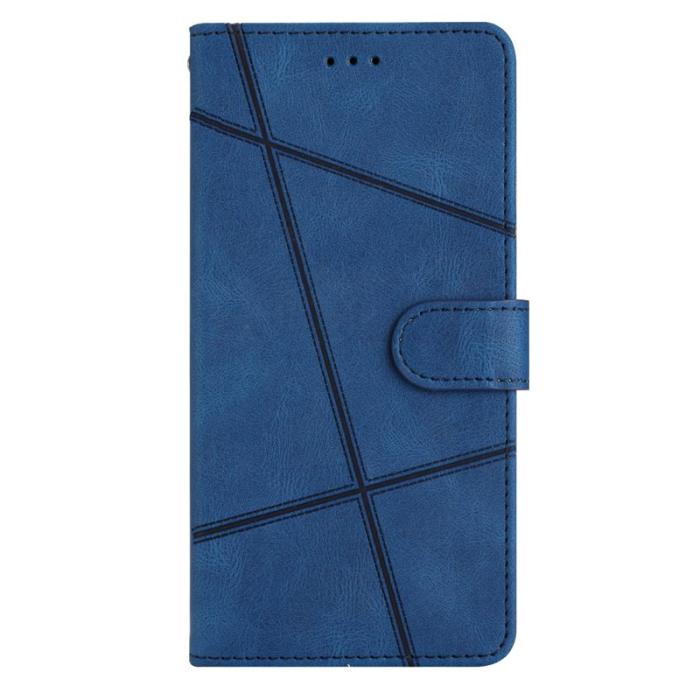 OEM - Crazy Horse Samsung Galaxy A57 Plånboksfodral Konstläder Ställ - Blå