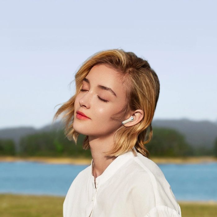 Tronsmart - Tronsmart In-Ear Hörlurar Trådlösa Bluetooth 5.3 ENC Soundi R4 - Vit