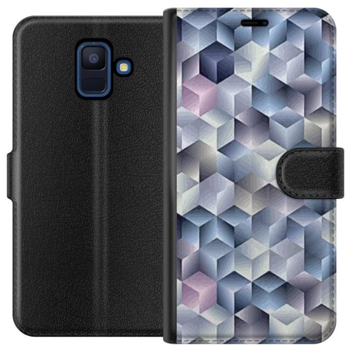iSecrets - Plånboksfodral till Samsung Galaxy A6 (2018) med Cyklon