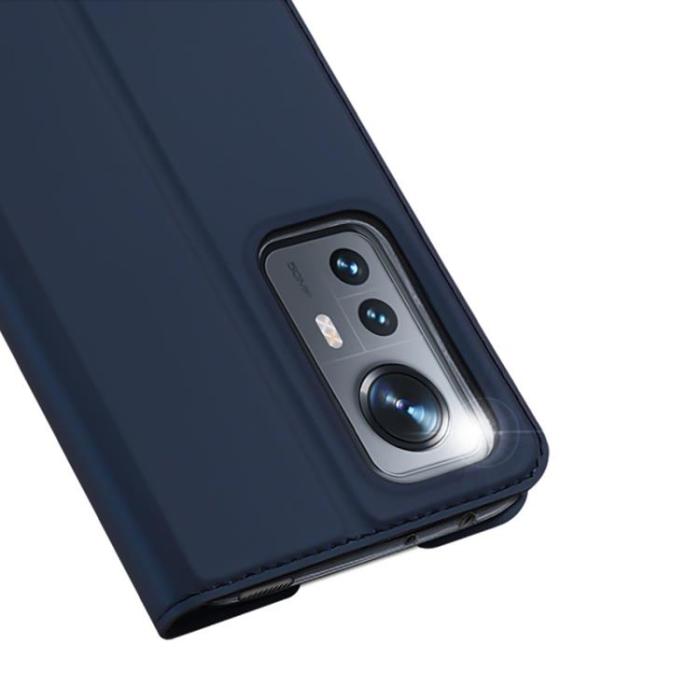 Dux Ducis - DUX DUCIS Skin Series Plånboksfodral Xiaomi 12 Pro - Blå