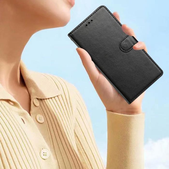 OEM - Samsung Galaxy A57 Plånboksfodral Konstläder Ställfunktion - Svart