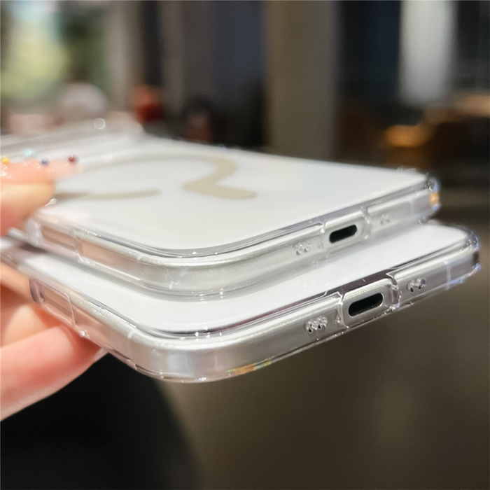 A-One Brand - iPhone Air Mobilskal MagSafe TPU + PC - Svart