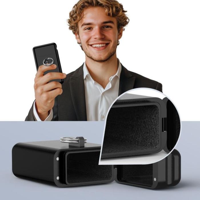Tech-Protect - Tech-Protect Nyckellös RFID Signal Blocker Faraday Skal - Svart