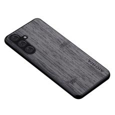 AIORIA - AIORIA Samsung Galaxy A35 5G Skal Bambutextur Skydd - M&ouml;rkgr&aring;