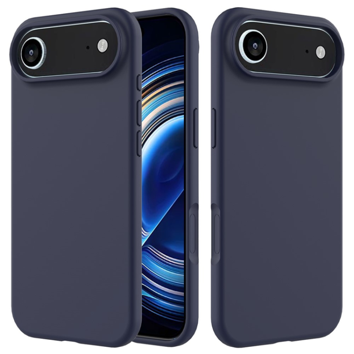 A-One Brand - iPhone Air Mobilskal Liquid Silikon - Midnattsblå