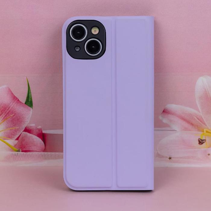 OEM - iPhone 16 Pro Max Plånboksfodral Smart Soft - Ljuslila