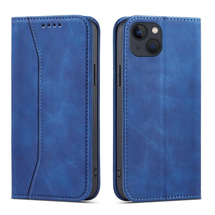UTGATT - iPhone 13 Plånboksfodral Magnet Fancy - Blå