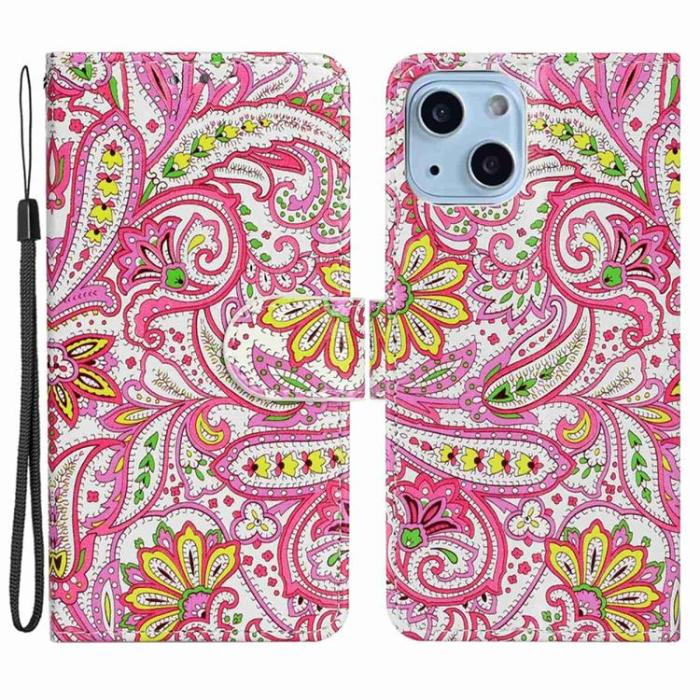 OEM - iPhone 14 Plus Plånboksfodral Folio Flip - Flower