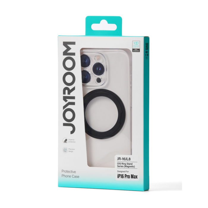 Joyroom - Joyroom iPhone 16 Pro Max Mobilskal MagSafe 360° Ringstativ JR-16JL6