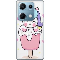 iSecrets - Mobilskal till Xiaomi Redmi Note 14S med Glad enhörning