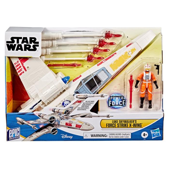 SW - Epic World Of Action Luke Skywalker´s Force Strike X-Wing 4