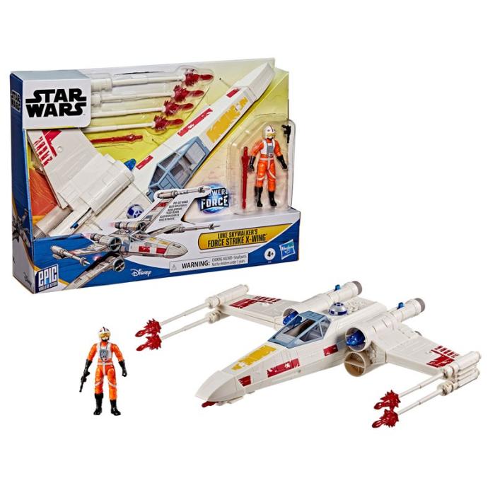 SW - Epic World Of Action Luke Skywalker´s Force Strike X-Wing 4