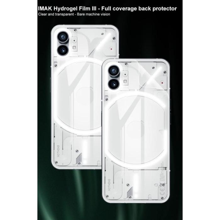 Imak - IMAK [2-Pack] Nothing Phone 1 Hydrogel-film Skärmskydd Ryggskydd