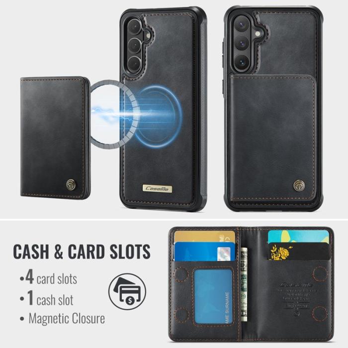 Caseme - CaseMe Mobilskal för Samsung Galaxy S26 Plus Magnetiskt PC + TPU - Svart