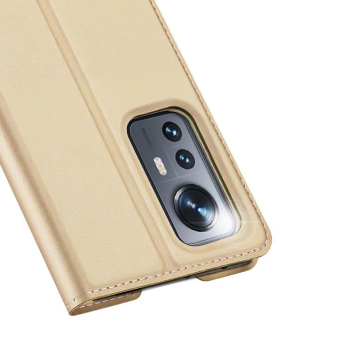 Dux Ducis - DUX DUCIS Skin Series Plånboksfodral Xiaomi 12/12X - Guld