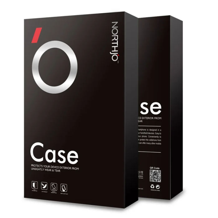 NORTHJO - NORTHJO 3-i-1 iPhone 16 Mobilskal, Skärmskydd Och Linsskydd