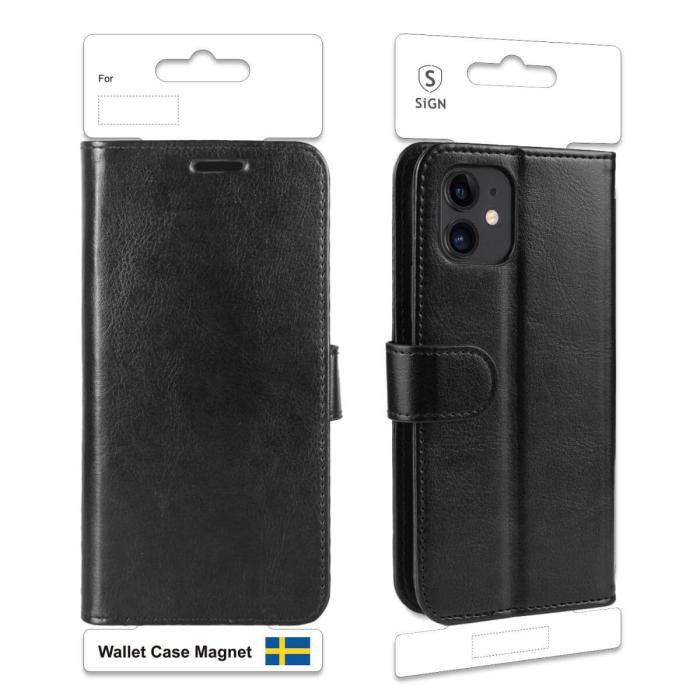 SiGN - Sign Plånboksfodral för Apple iPhone 11 - Svart
