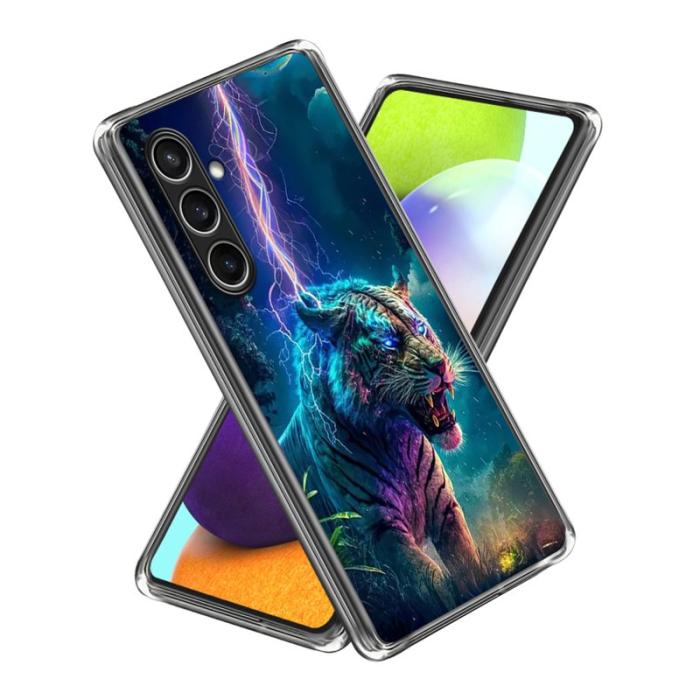 OEM - Mobilskal för Samsung Galaxy S26 Plus Tryckt IMD Shockproof TPU - Ljuslila